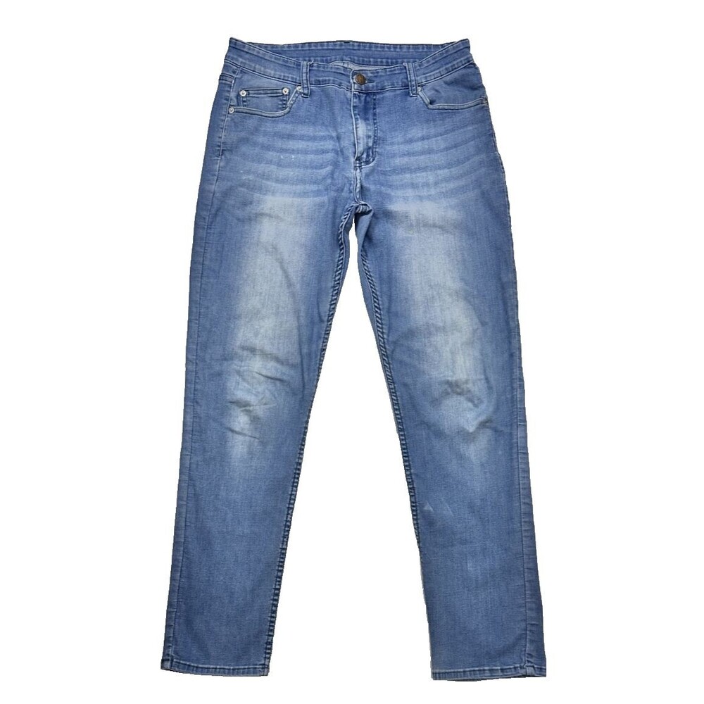 Mugsy Lake Shores Mens Jeans 33x34 Medium Wash Stretch Denim FLX3NLA